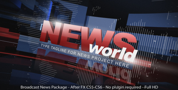 VideoHive Broadcast News Package 4542818