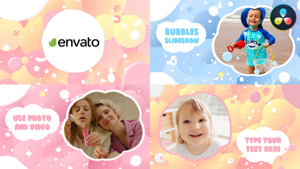 VideoHive Bubble Slideshow | DaVinci Resolve 38030634