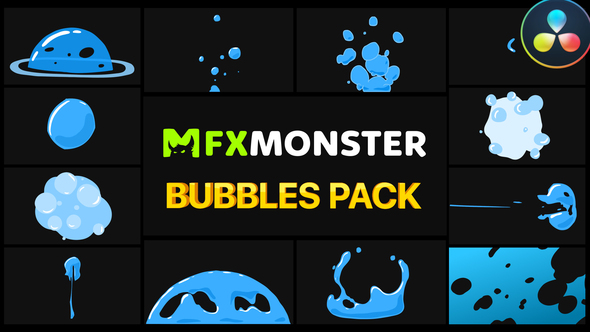 VideoHive Bubbles Pack | DaVinci Resolve 37566971