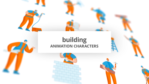 VideoHive Building – Character Set 29102405