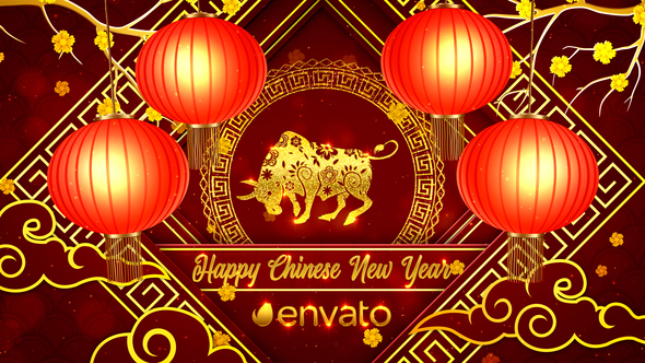 VideoHive Chinese New Year Wishes 30442805