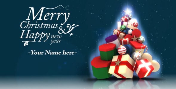 VideoHive Christmas Greeting Card Opener 3639601