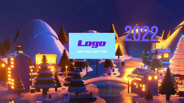 VideoHive Christmas Happy Logo 34370746