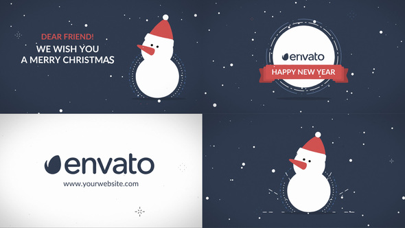 VideoHive Christmas Logo || DaVinci Resolve 35385471