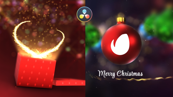VideoHive Christmas Magic Logo Reveal 35249397