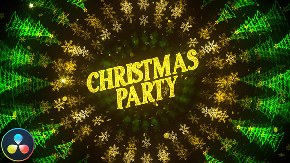 VideoHive Christmas Party Invitation – DaVinci Resolve 34821818
