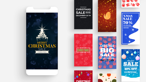 VideoHive Christmas Sale - Instagram Stories 29599044
