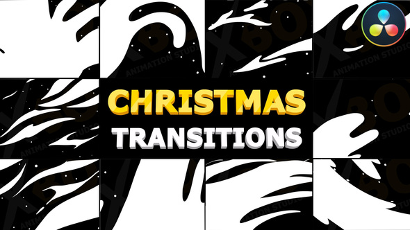 VideoHive Christmas Winter Transitions | DaVinci Resolve 35269954