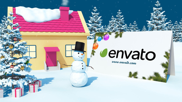 VideoHive Christmas World Logo 34599635