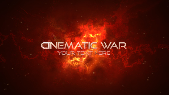 VideoHive Cinematic Red Epic Battle 13291914