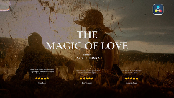 VideoHive Cinematic Titles for DaVinci Resolve 37189130