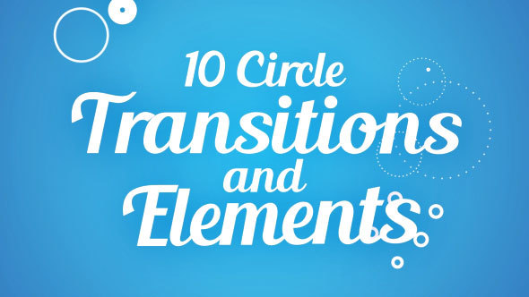 VideoHive Circle Transitions and Elements 14529760