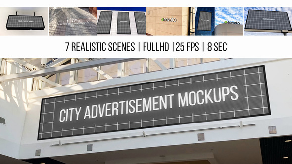 VideoHive City Advertisement Mockups 22989962