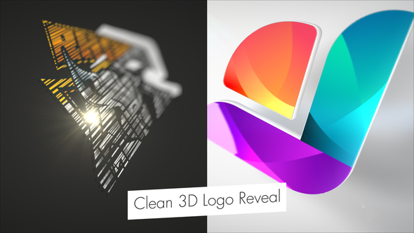 VideoHive Clean 3D Logo Reveal 27200974