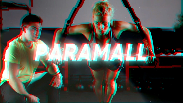 VideoHive Color Glitch Slideshow 38059291