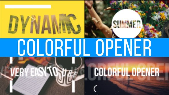 VideoHive Colorful Opener 15881676