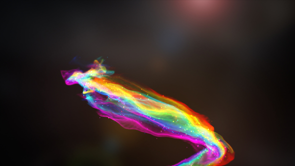 VideoHive Colorful Trails Logo Reveal 23329017