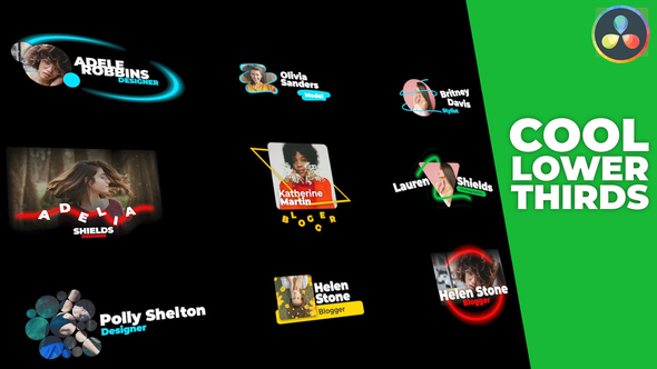 VideoHive Cool Lower Thirds 33230486
