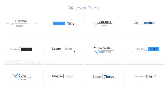 VideoHive Corporate Titles 4K 28580452