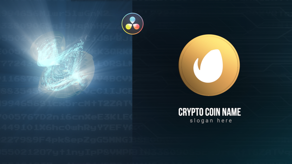 VideoHive Crypto Coin Logo Reveal 36519115