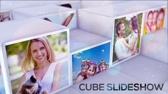 VideoHive Cube Slideshow 13180994