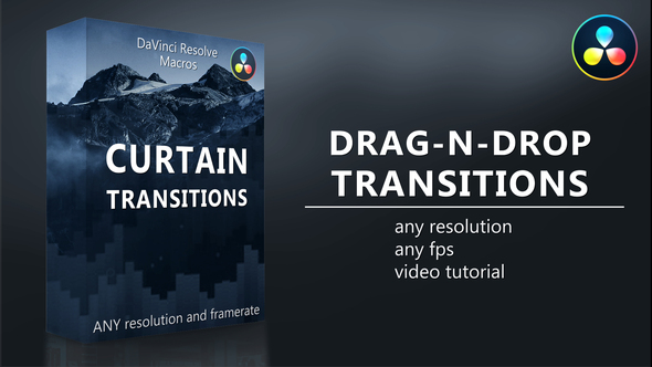 VideoHive Curtain Transitions 31712425