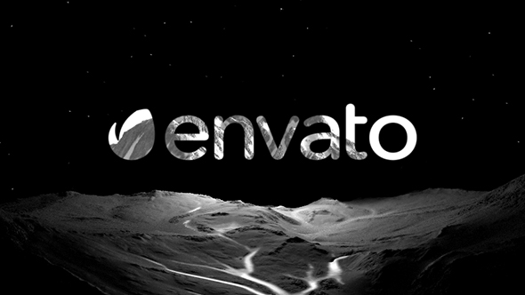 VideoHive Dark Landscape - B&W Fantasy Logo Reveal 20398445