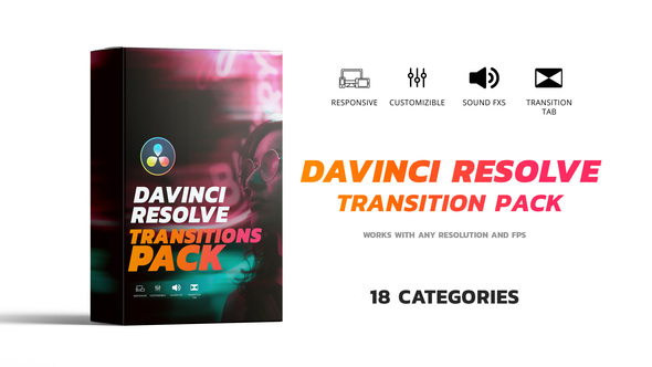 VideoHive Davinci Resolve Transitions 29711318