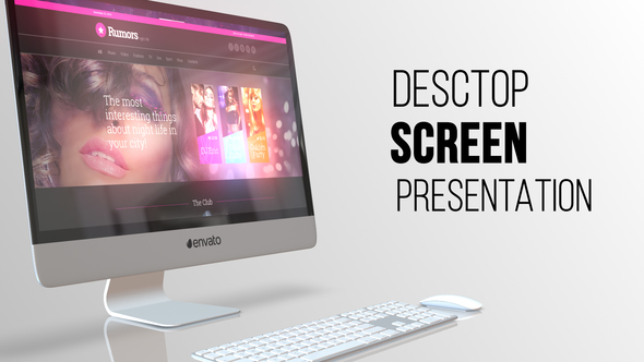 VideoHive Desktop Screen Presentation 21647352