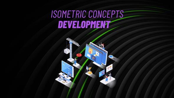 VideoHive Development - Isometric Concept 31223683
