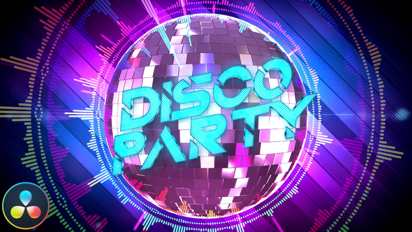 VideoHive Disco Party Opener - DaVinci Resolve 34324443