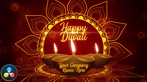 VideoHive Diwali Festival Opener – DaVinci Resolve 34457631