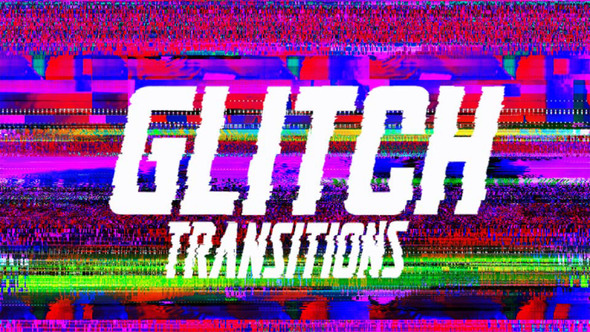 VideoHive Drag-N-Drop Glitch Transitions 30054524