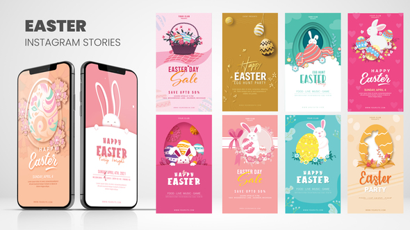 VideoHive Easter Instagram Stories B24 31331833