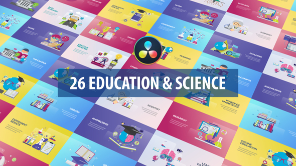 VideoHive Education and Science Animation | DaVinci Resolve 32515495