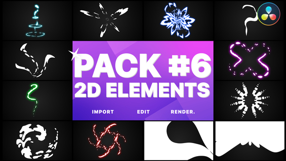 VideoHive Elements Pack 06 | DaVinci Resolve 32858388