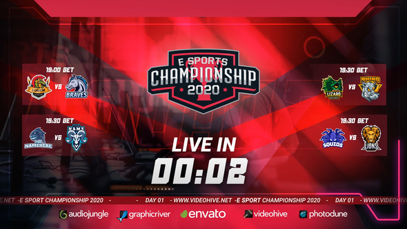VideoHive Esport Broadcast Package 30275809