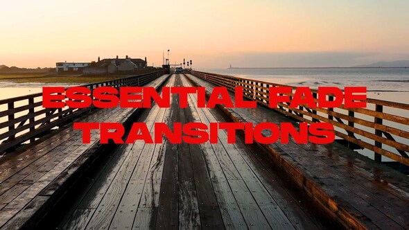 VideoHive Essential Fade Transitions for DaVinci Resolve 33279576