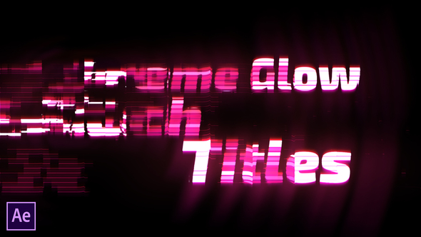 VideoHive Extreme Glow – Glitch Titles 28494040