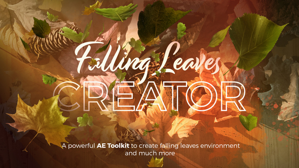 VideoHive Falling Leaves Creator 28411446