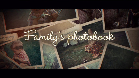 VideoHive Family’s Photo Book 31092502