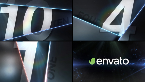 VideoHive Fast Light Countdown - Crack Effect 25794799