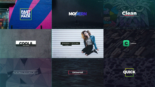 VideoHive Fast Titles 20532602