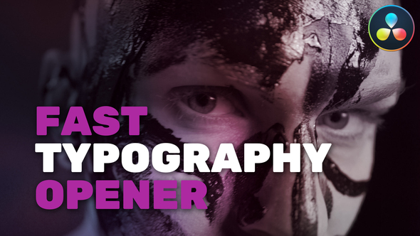 VideoHive Fast Typography Opener 38259740