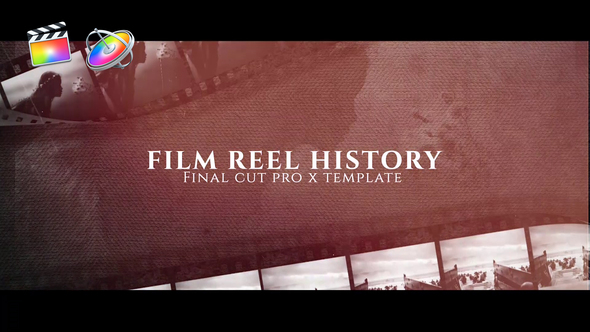 VideoHive Film Reel History 24391596