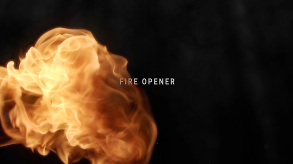 VideoHive Fire Opener DR 31850215