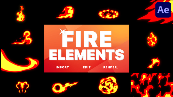 VideoHive Fire Pack | After Effects 31105607
