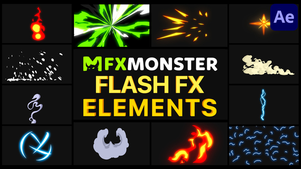 VideoHive Flash FX Pack 06 | After Effects 31128489