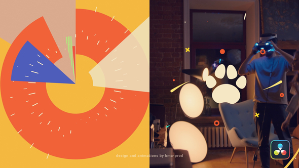 VideoHive Flat Logo Opener For DaVinci Resolve 33851594