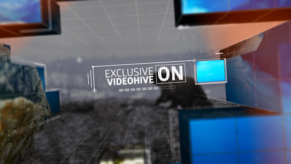 VideoHive Flying Slideshow 15105504